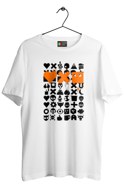 Футболка чоловіча з принтом "Роботизація". Robot, життя роботів, код, код машин, кохання машин, любов роботів, роботи та кохання, роботи у житті, роботизоване кохання. 2070702