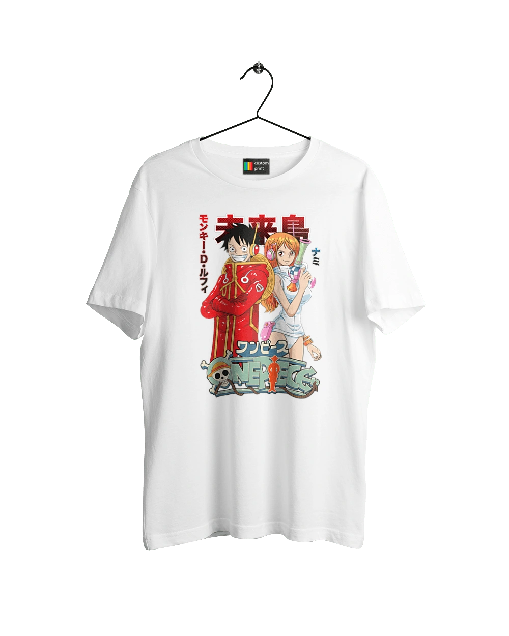 Ван Пис Нами и Луффи