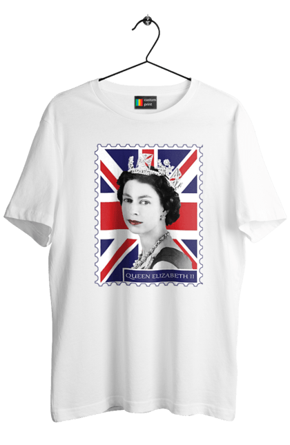 Men's t-shirt with prints Queen Elizabeth II. Britain, british, england, platinum jubilee, queen, queen elizabeth, queen elizabeth ii, rip queen elizabeth. 2070702