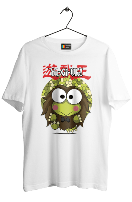 Men's t-shirt with prints Yu Gi Oh! Keroppi. Brand, character, hello kitty, keroppi, yu gi oh, yugio. 2070702