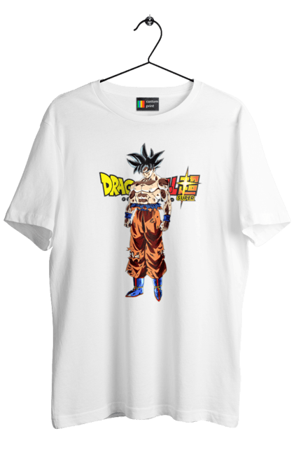 Men's t-shirt with prints Dragon Ball Son Goku. Anime, dragon ball, goku, manga, son goku, tv series. 2070702