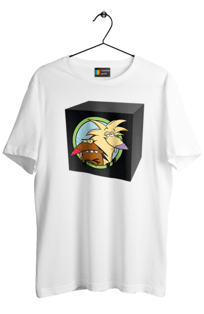 Футболка чоловіча з принтом "Black Box". Black box, бобер, боєприпас, коробка, повернись живим. 2070702