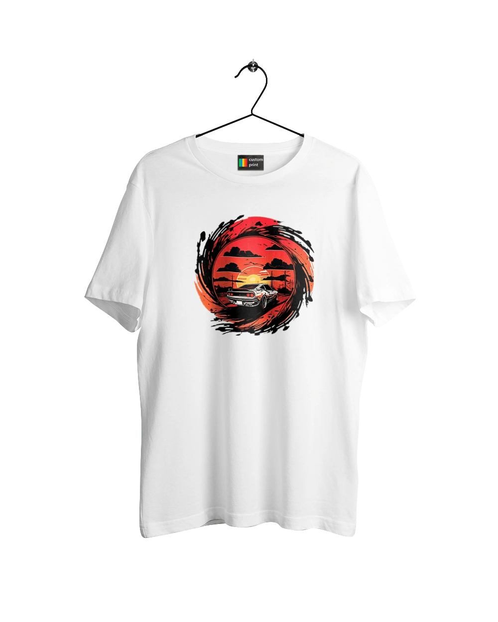 Феррарі на заході сонця