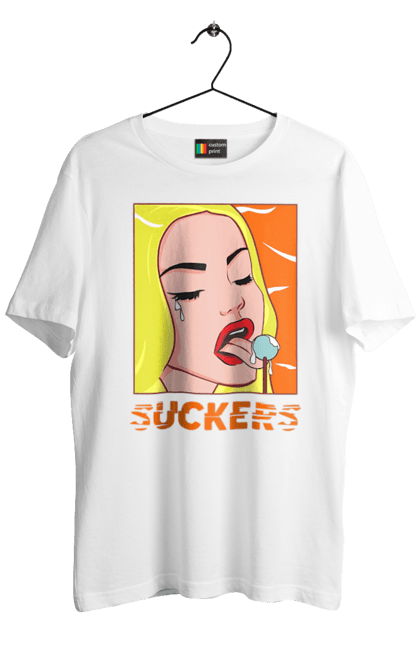 Футболка чоловіча з принтом "Чупа чупс". Гумор, мем, прикольна, сакерс, смішна, чупа чупс. 2070702