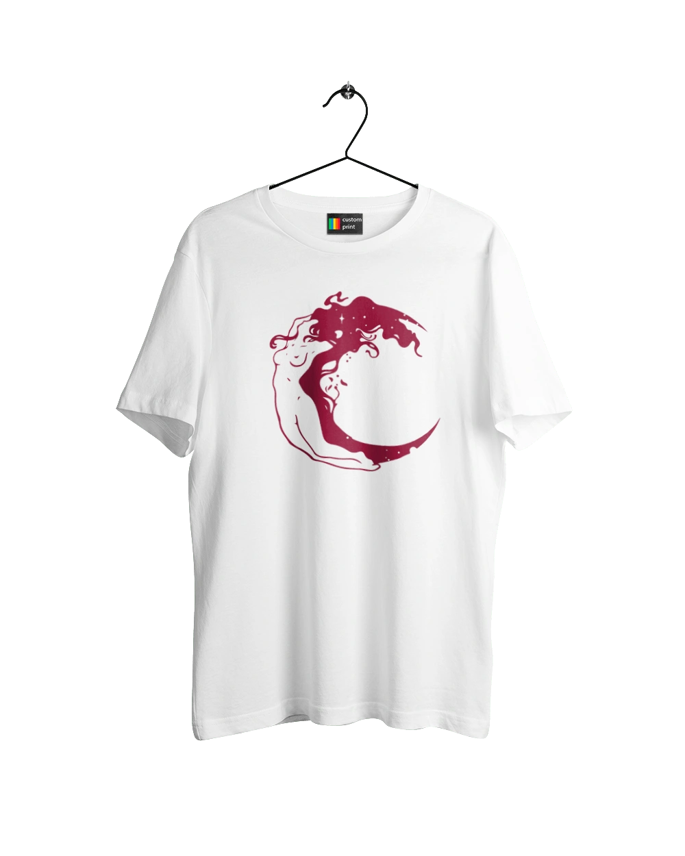 Дівчина місяць