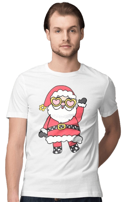 Santa Claus with glasses