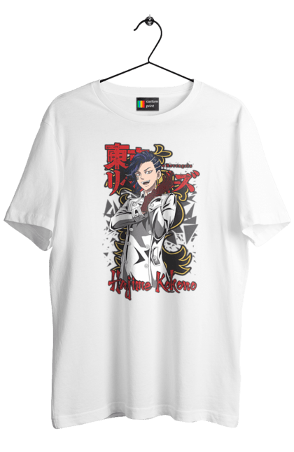 Men's t-shirt with prints Tokyo Revengers Hajime Kokonoi. Anime, black dragon, film, hajime kokonoi, manga, tokyo manji gang, tokyo revengers, tv series. 2070702