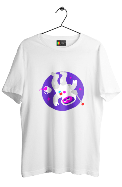 Футболка чоловіча з принтом "Космічний програміст". Angular, c, css, html, it, javascript, jquery, php, python, react, svelt, vue, айтишник, айті, гумор, код, кодувати, прогер, програміст, програмісти, ти ж, ти ж програміст, тиж програміст. 2070702