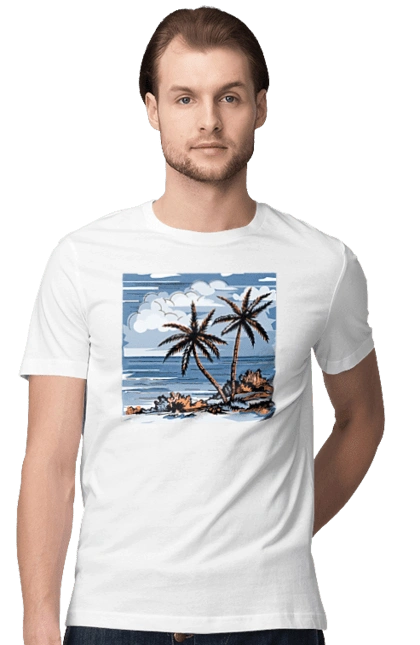 Пальмы И Небо