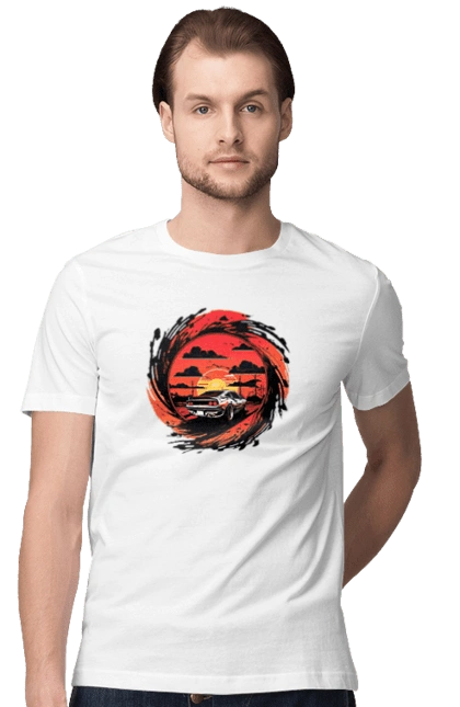 Феррарі на заході сонця