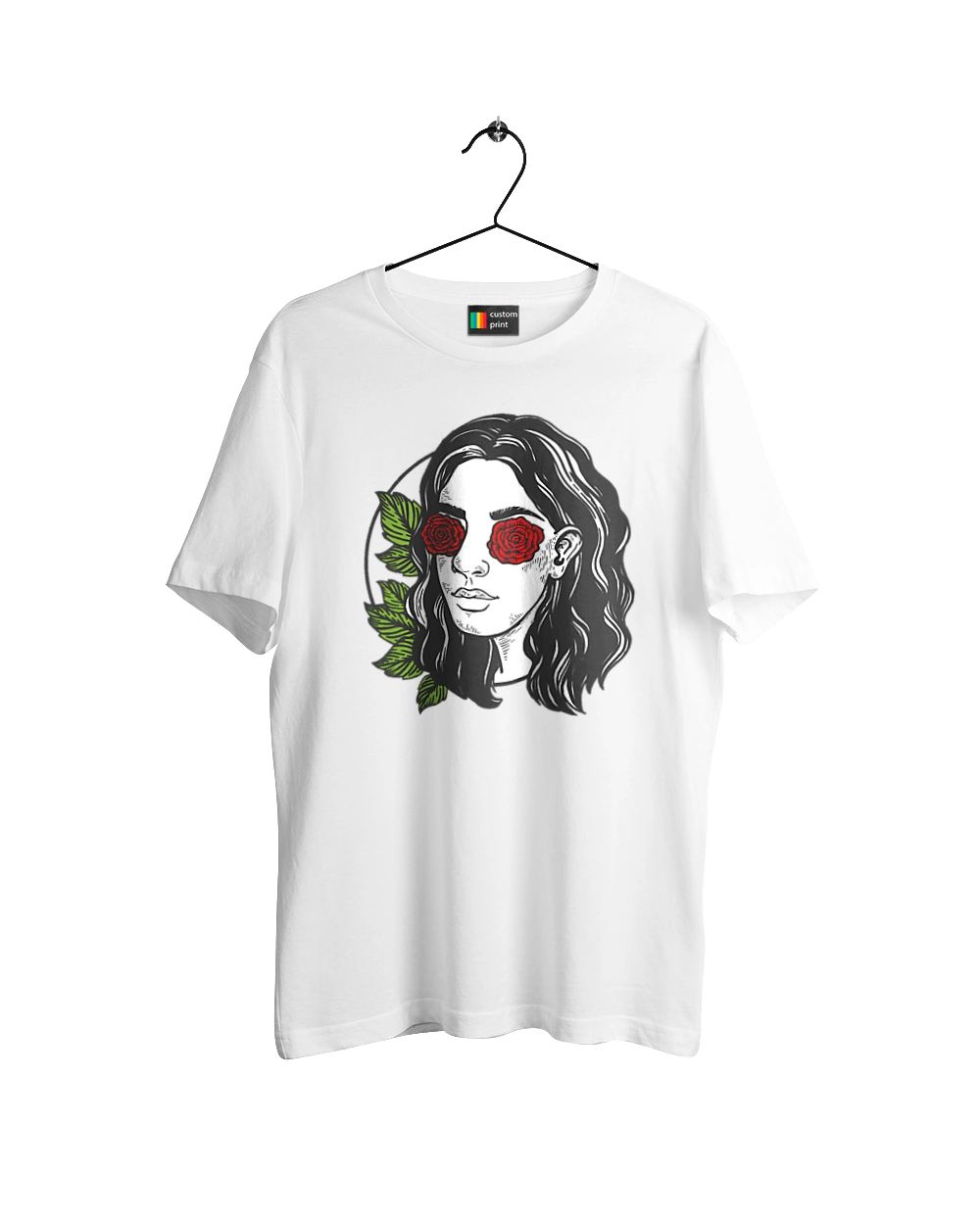 Дівчина З Трояндами На Очах