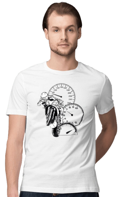 Motorcycle Speed Black