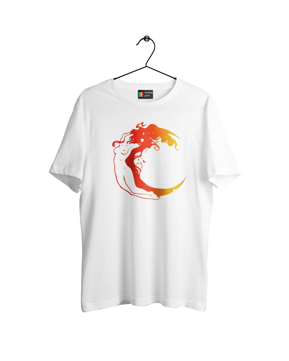 Дівчина місяць