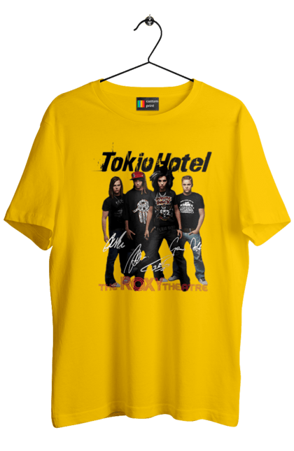 Men's t-shirt with prints Tokio Hotel. Alternative rock, electronic rock, group, music, pop, pop rock, power pop, rock, tokio hotel. 2070702