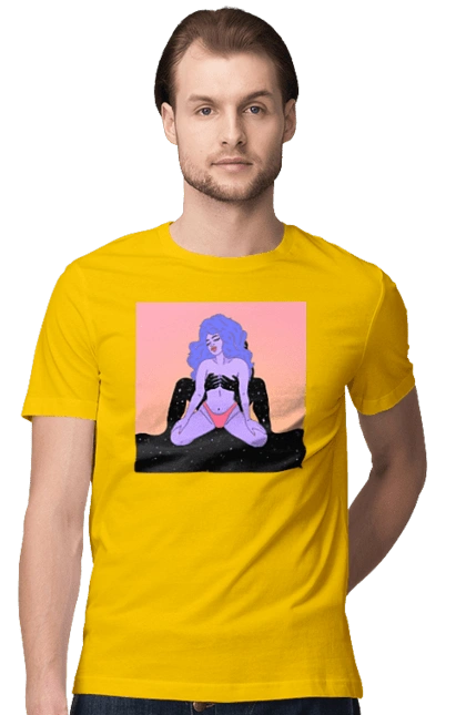 Purple Girl In Panties