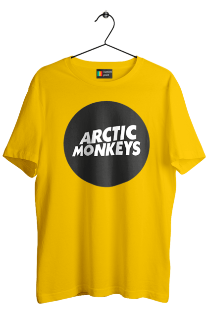 Футболка чоловіча з принтом "Arctic Monkeys". Arctic monkeys, арктичні мавпи, гаражний рок, група, інді рок, музика, постпанк ривайвл, психоделічний рок, рок. 2070702