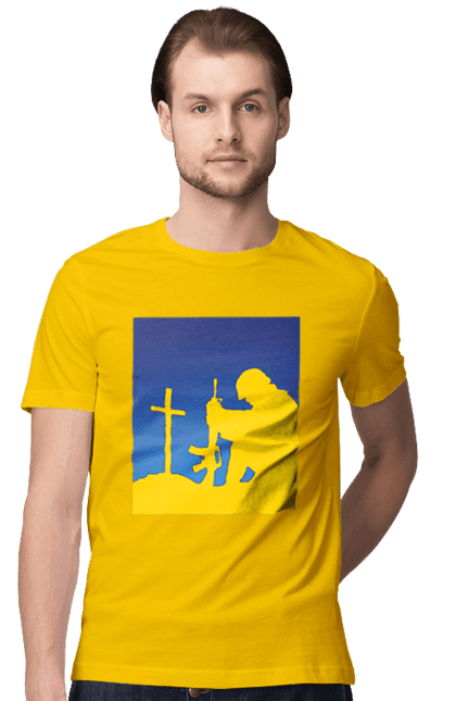 Футболка чоловіча з принтом "Патріот". Патриот, патриотизм, победа, свобода, украина, украинец. 2070702