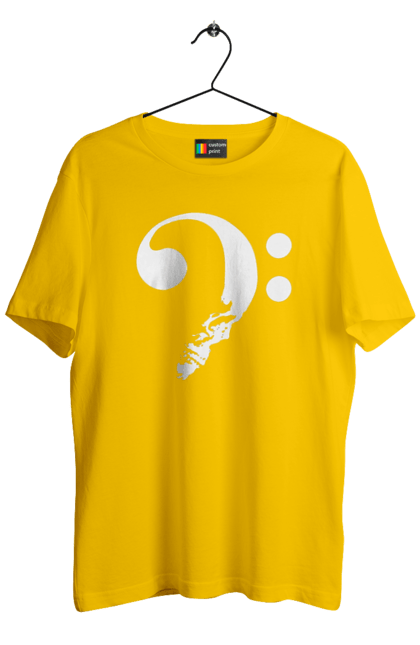 Футболка чоловіча з принтом "Череп (у чому сенс життя)". Життя, знак питання, лікар, лікарня, після смерті, сенс життя, смерть, череп, що далі. 2070702