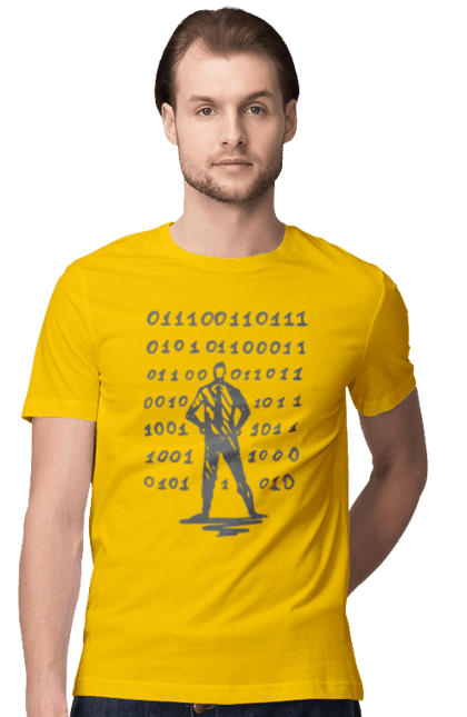 Футболка чоловіча з принтом "Програміст". Angular, c, css, html, it, javascript, jquery, php, python, react, svelt, vue, айтишник, айті, гумор, код, кодувати, прогер, програміст, програмісти, ти ж, ти ж програміст, тиж програміст. 2070702