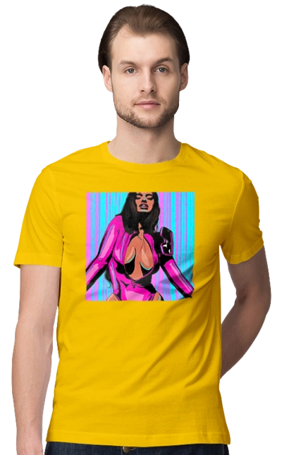 Girl With Deep Neckline