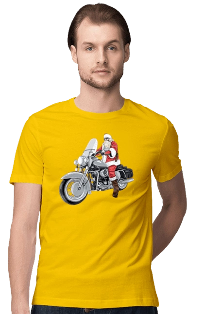 Santa On A Motorcycle