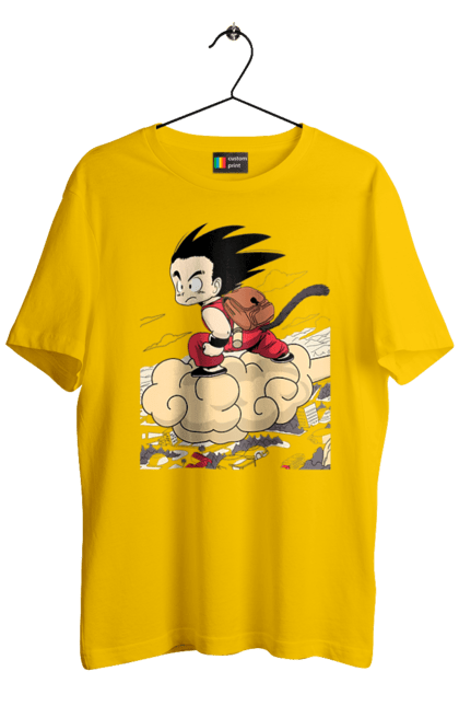 Футболка чоловіча з принтом "Перли дракона Сон Гоку". Dragon ball, manga, son goku, аніме, гоку, манга, перли дракона, сон гоку. 2070702