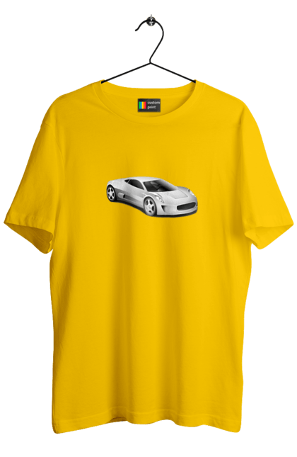 Men`s t-shirt with prints Auto.1. Auto, graphics, photo, sports car. 2070702