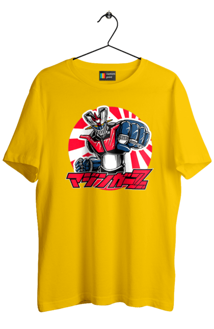 Men's t-shirt with prints Mazinger Z Grendizer. Anime, goldorak, goldrake, grendizer, manga, mazinger z, mecha, robots. 2070702