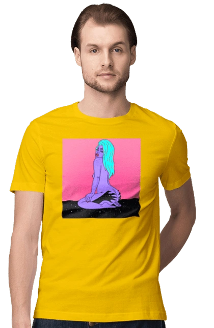 Purple Girl In Hands