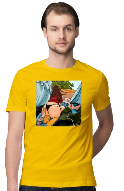 Rest With Favorite In The Tent