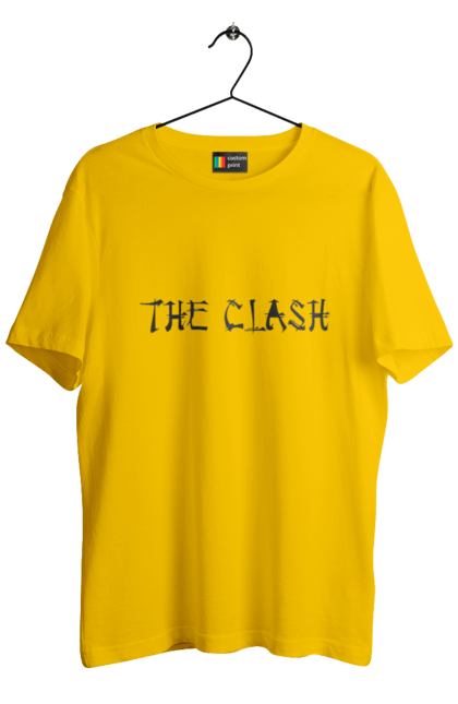 Men's t-shirt with prints The Clash. Clash, dub, group, music, punk, punk rock, reggae, rock, rock`n`roll. 2070702