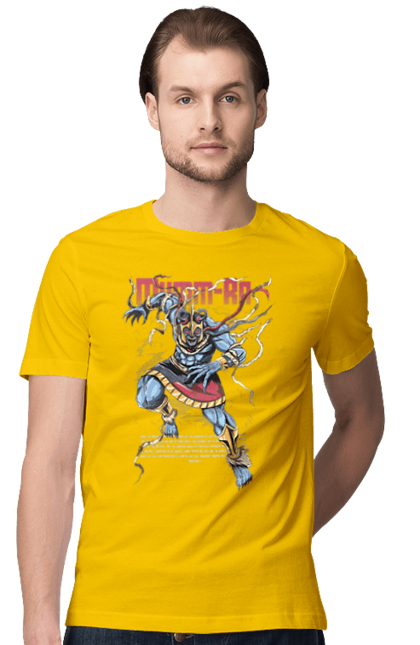 Men's t-shirt with prints Mum Ra. Antagonist, character, franchise, mumm ra, mumm-ra, mummra, supervillain, thundercats, villain, warner bros. 2070702