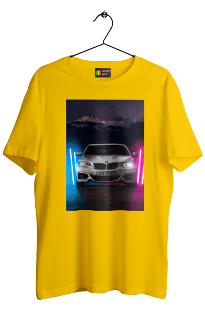 Футболка чоловіча з принтом "БЕХА". Беха, в машину, красота, птн пнх, фонарі. 2070702