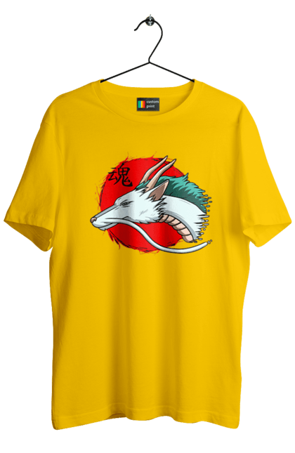 Men's t-shirt with prints Spirited Away Haku. Dragon, haku, spirited away, studio ghibli. 2070702