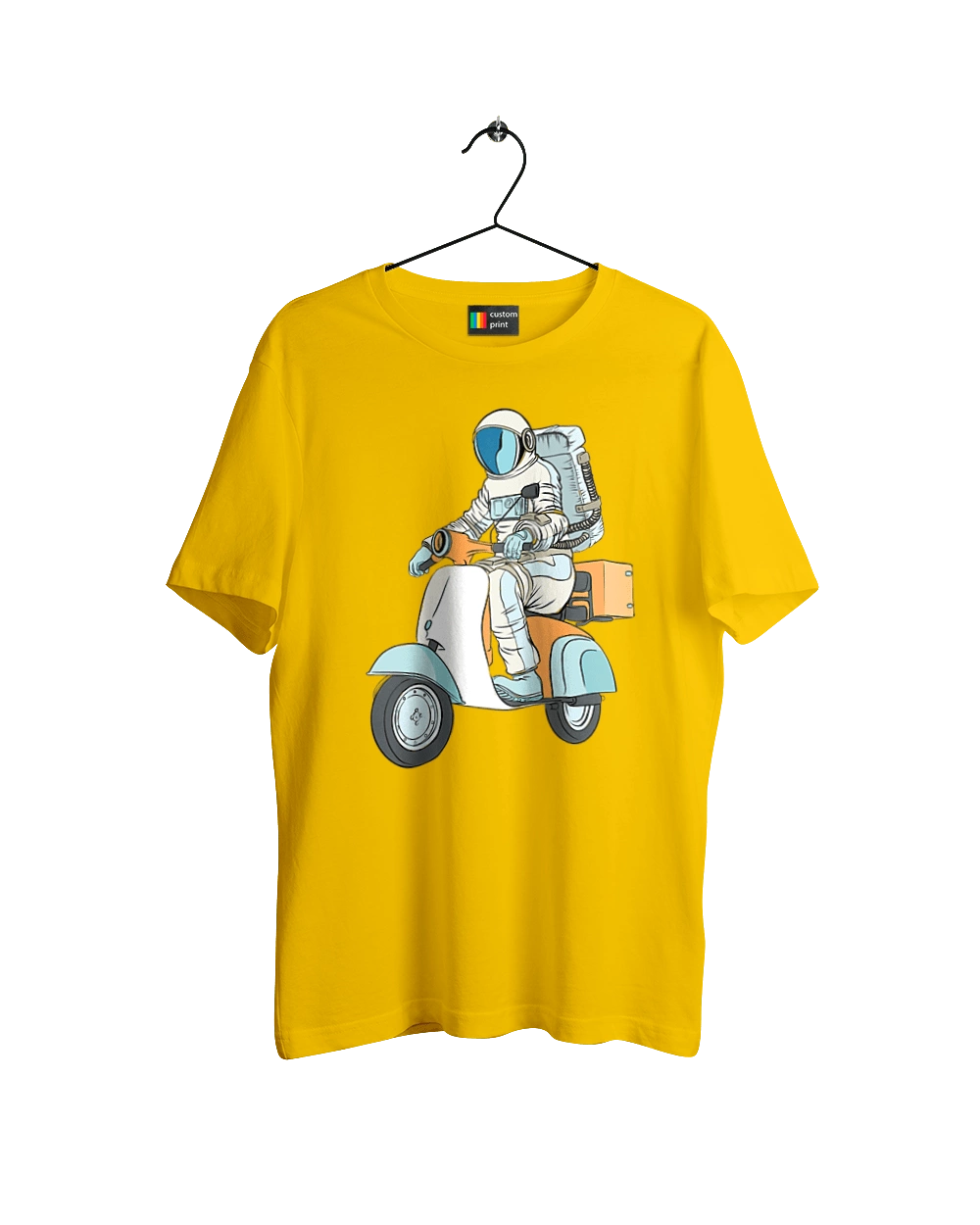 Космонавт на мотоцикле