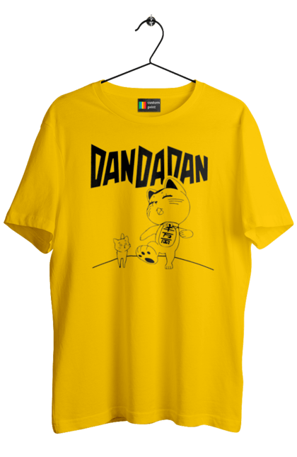Футболка чоловіча з принтом "Дандадан Турбо бабка". Dandadan, turbo granny, yokai, аніме, дандадан, йокай, манга, турбо-бабка. 2070702