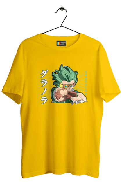 Men's t-shirt with prints Dragon Ball Granolah. Anime, dragon ball, goku, granolah, manga, tv series, vegeta. 2070702