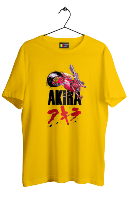 Футболка чоловіча з принтом "Акіра". Akira, shotaro kaneda, tetsuo shima, акіра, аніме, кіберпанк, тецуо шима, шьотаро канеда. 2070702