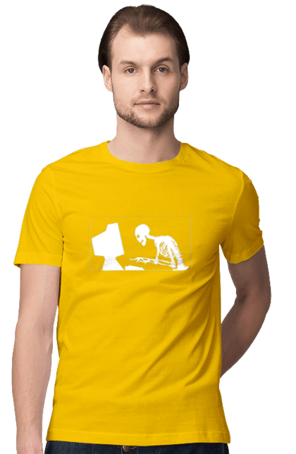 Футболка чоловіча з принтом "Програміст". Angular, c, css, html, it, javascript, jquery, php, python, react, svelt, vue, айтишник, айті, гумор, код, кодувати, прогер, програміст, програмісти, ти ж, ти ж програміст, тиж програміст. 2070702