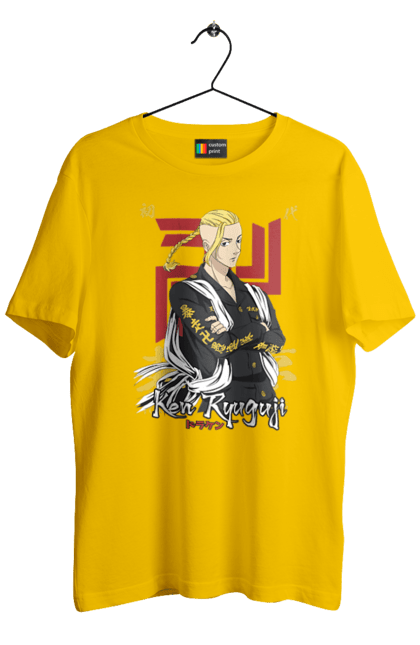 Men's t-shirt with prints Tokyo Revengers Draken. Anime, draken, ken ryuguji, ken-chin, manga, serial, tokyo manji gang, tokyo revengers. 2070702