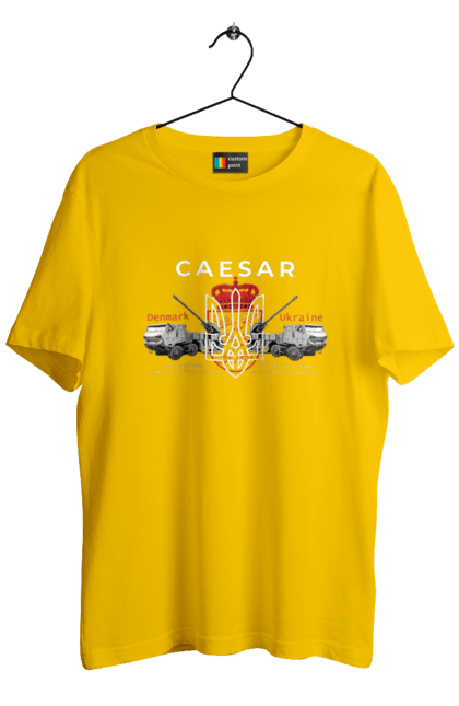 Men`s t-shirt with prints Caesar. Caesar, himars, weapon, zaluzhny. 2070702