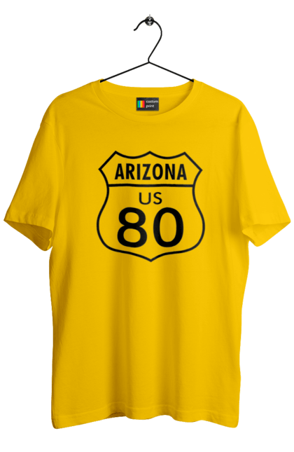 Футболка чоловіча з принтом "Route 80". Байк, байкер, байкер клуб, брат, брати, брутал, гарячий асфальт, гарячий кінь, гарячий стрижень, дорога 50, дорога 66, дорога 80, дороги америки, дороги україни, жага швидкості, клуб байкерів, мотоцикл, мотоцикліст, справжній чоловік, чувак, швидкість. 2070702