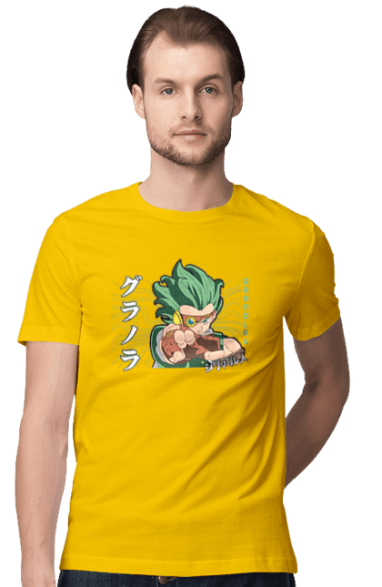 Men's t-shirt with prints Dragon Ball Granolah. Anime, dragon ball, goku, granolah, manga, tv series, vegeta. 2070702