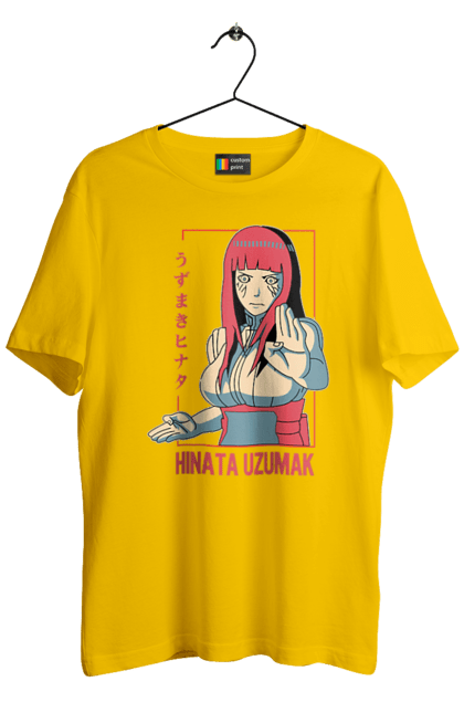 Футболка чоловіча з принтом "Наруто Хіната Х'юґа". Hinata, hinata hyuga, hyuga, naruto, аніме, манга, наруто, х юґа, хіната, хіната х юґа. 2070702