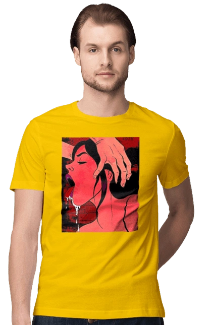 Дівчина Смокче Зі Слиною