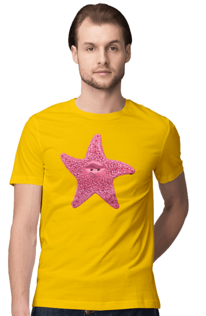 Men`s t-shirt with prints Star, In Search Of Nemo, Cartoon. Cartoon, finding nemo, star. 2070702