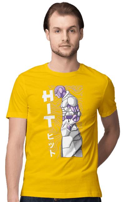 Men's t-shirt with prints Dragon Ball Frieza. Anime, dragon ball, frieza, manga, tv series. 2070702