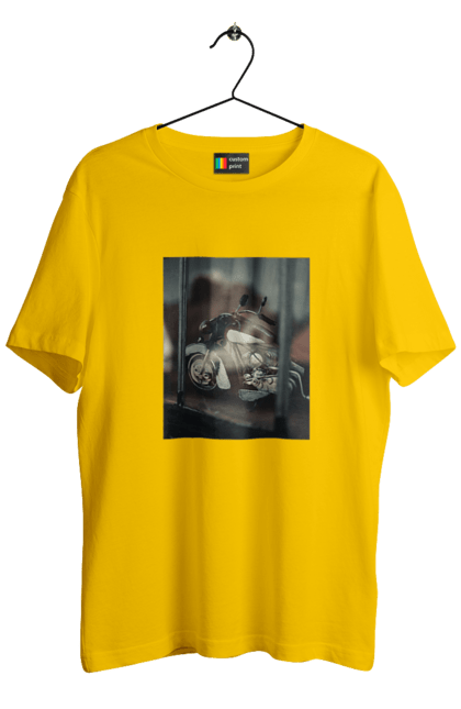 Футболка чоловіча з принтом "Мото". Байк, дорога, мото, сила, швидкість. 2070702