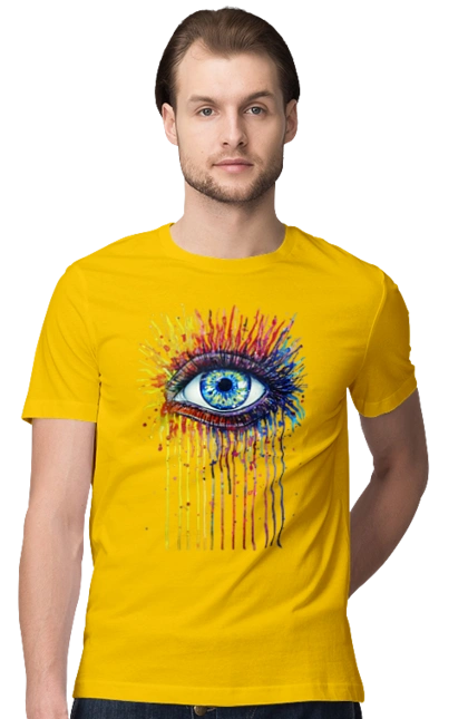 Colorful Flowing Eye