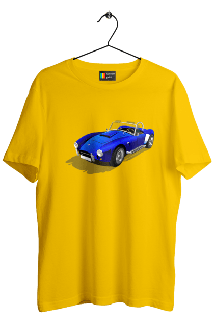 Футболка чоловіча з принтом "Автомобіль". Авто, автомобиль, класика, старовинна машина, старовинний. 2070702